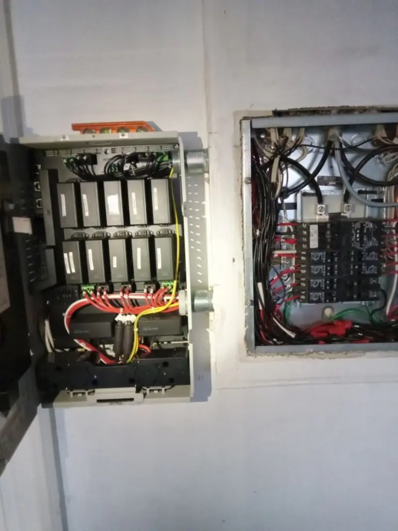 Electrical panel upgrade completed for Carbon Monoxide Detector Installation in Upper Mount Bethel